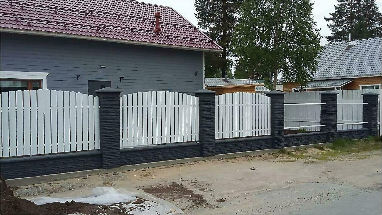 забор из штакетника 85м фото3 в Кирове
